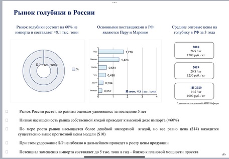 ПОДМОСКОВНЫЙ ЯГОДНЫЙ ГЕКТАР
доходность 20-40%
